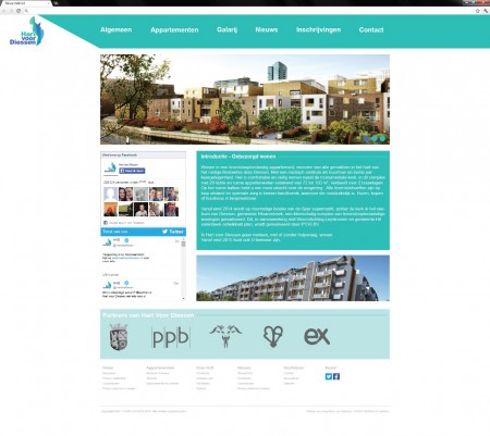 Website Ontwerp Hart voor Diessen Versie 1
