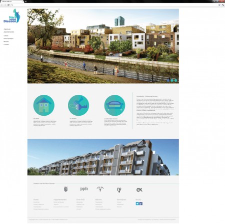 Website Ontwerp Hart voor Diessen Versie 2